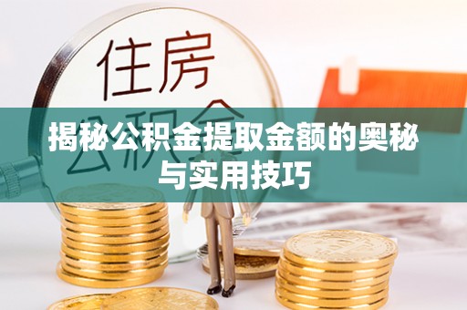 沙溪揭秘公积金提取金额的奥秘与实用技巧