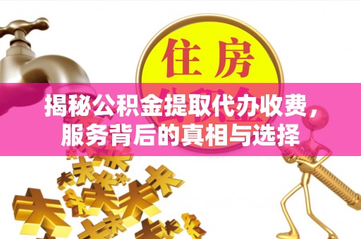 沙溪揭秘公积金提取代办收费，服务背后的真相与选择