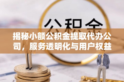 沙溪揭秘小额公积金提取代办公司，服务透明化与用户权益保障