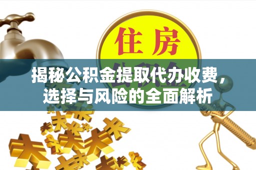 沙溪揭秘公积金提取代办收费，选择与风险的全面解析