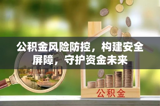 沙溪公积金风险防控，构建安全屏障，守护资金未来