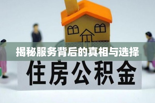 沙溪揭秘服务背后的真相与选择