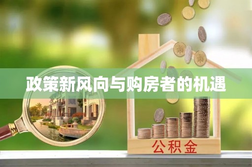 沙溪政策新风向与购房者的机遇