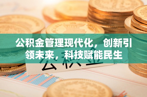 沙溪公积金管理现代化，创新引领未来，科技赋能民生