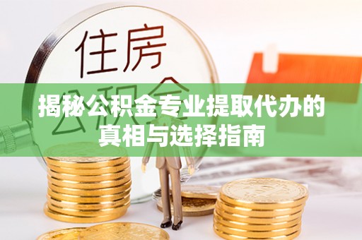 沙溪揭秘公积金专业提取代办的真相与选择指南