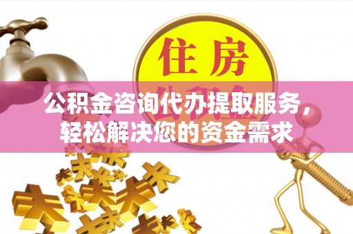 沙溪公积金咨询代办提取服务，轻松解决您的资金需求