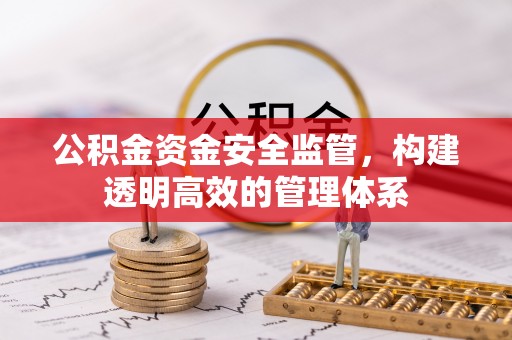 沙溪公积金资金安全监管，构建透明高效的管理体系