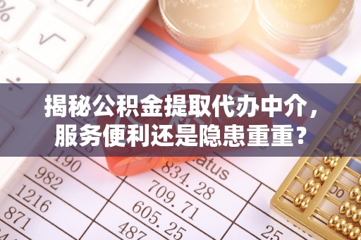 沙溪揭秘公积金提取代办中介，服务便利还是隐患重重？