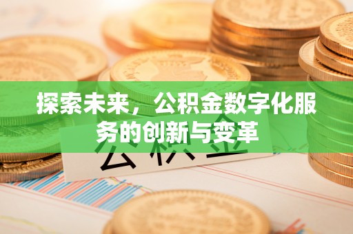 沙溪探索未来，公积金数字化服务的创新与变革