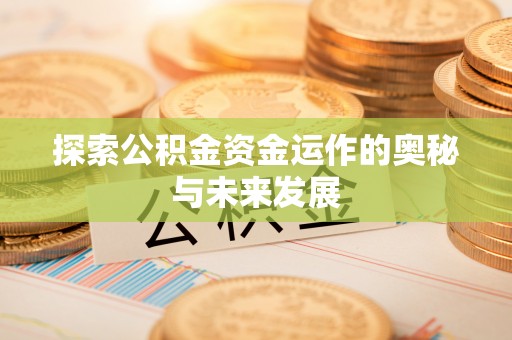 沙溪探索公积金资金运作的奥秘与未来发展