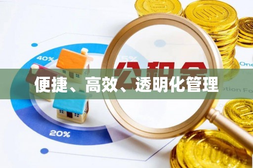 沙溪便捷、高效、透明化管理