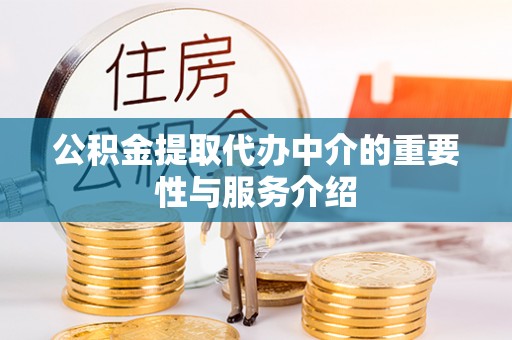 沙溪公积金提取代办中介的重要性与服务介绍