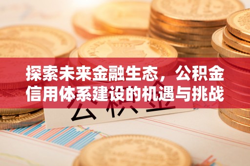 沙溪探索未来金融生态，公积金信用体系建设的机遇与挑战