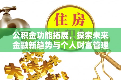 沙溪公积金功能拓展，探索未来金融新趋势与个人财富管理的革新之道