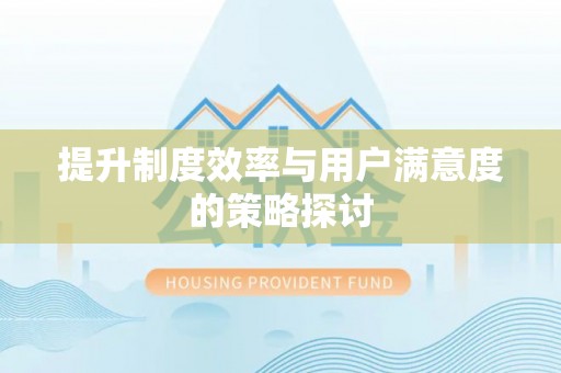 沙溪提升制度效率与用户满意度的策略探讨