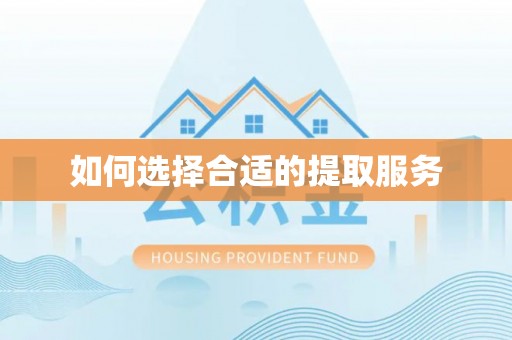 沙溪如何选择合适的提取服务